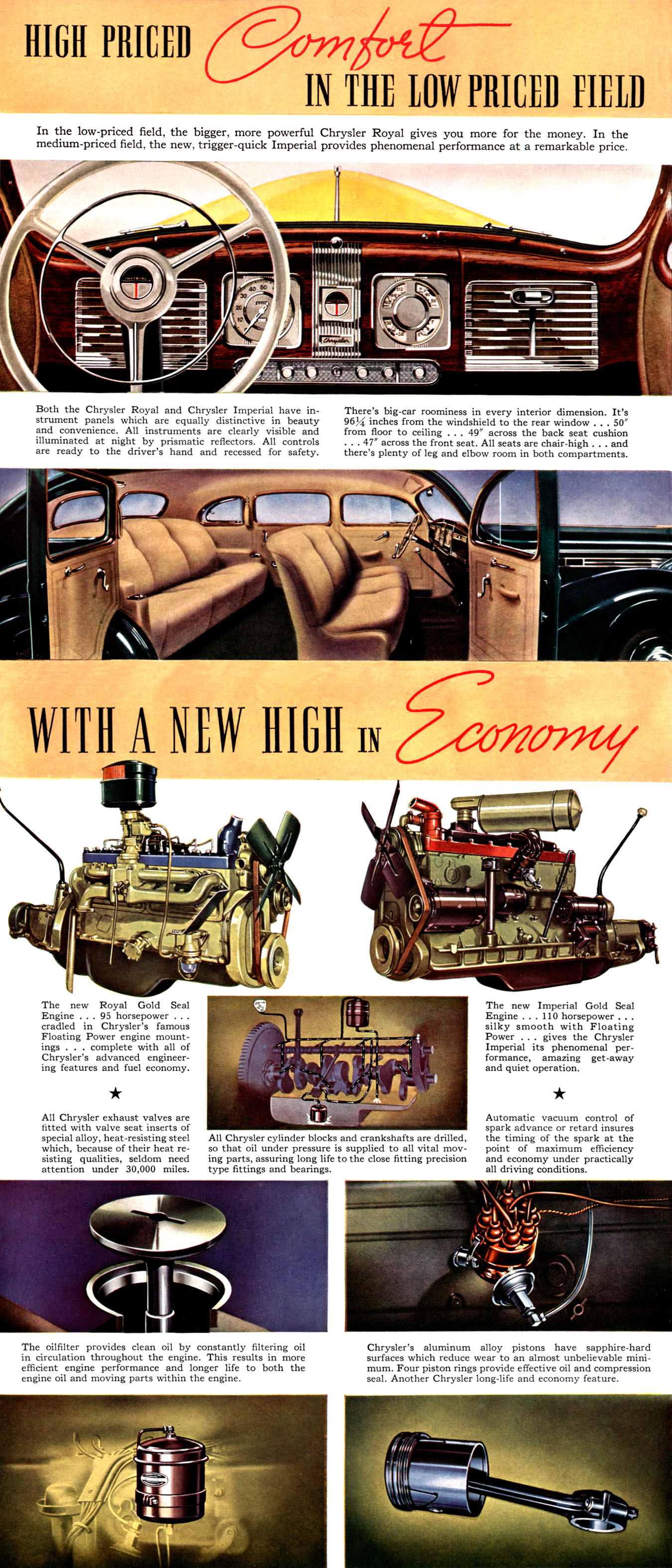 1938 Chrysler Brochure Page 3